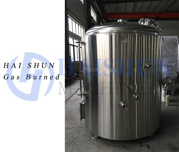 Gaz du système d'infusion 15BBL brûlé