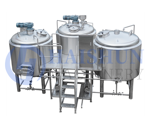 15BBL Brasserie 3 cuves MT/LT+BK+WT